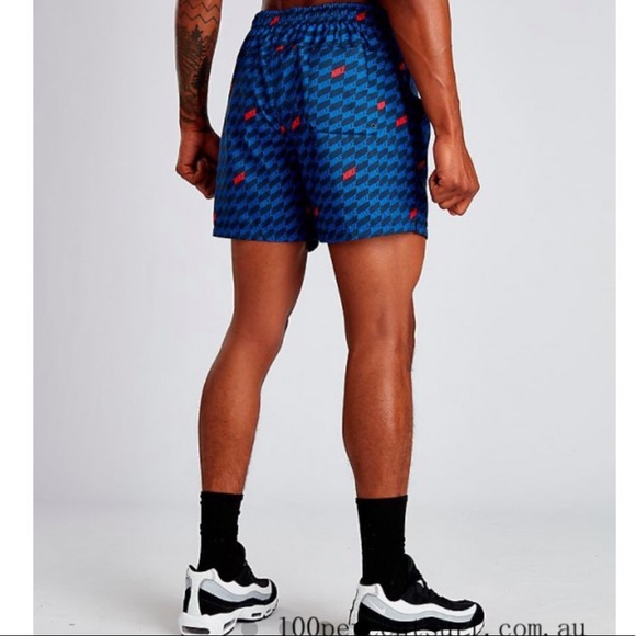 Nike hybrid all over print swim shorts Clearance